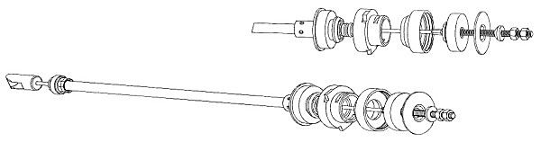 CEF sankabos trosas CT01141