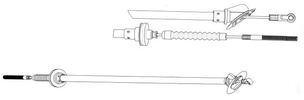 CEF sankabos trosas FA01150