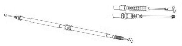 CEF trosas, stovėjimo stabdys FA02256