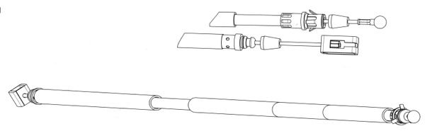 CEF trosas, stovėjimo stabdys FA02262