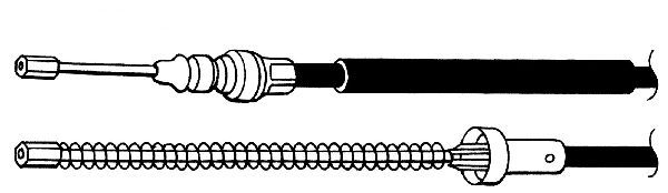 CEF trosas, stovėjimo stabdys PU02172