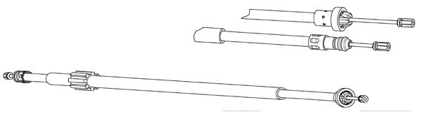 CEF trosas, stovėjimo stabdys RT02278