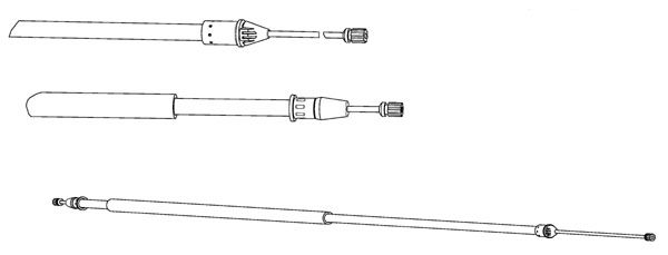 CEF trosas, stovėjimo stabdys RT02298