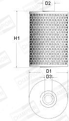CHAMPION alyvos filtras X103/606