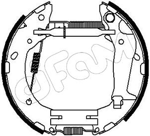 CIFAM Комплект тормозных колодок 151-215