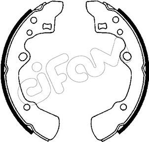 CIFAM Комплект тормозных колодок 153-205