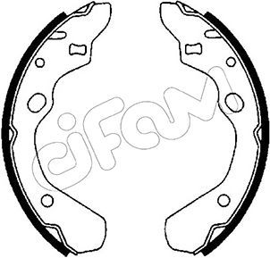 CIFAM Комплект тормозных колодок 153-207