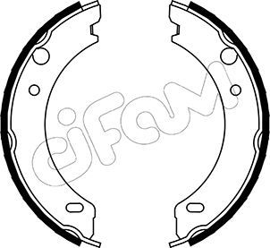 CIFAM Комплект тормозных колодок, стояночная тормозная с 153-477