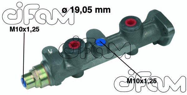 CIFAM Главный тормозной цилиндр 202-022