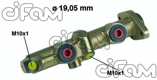 CIFAM pagrindinis cilindras, stabdžiai 202-076