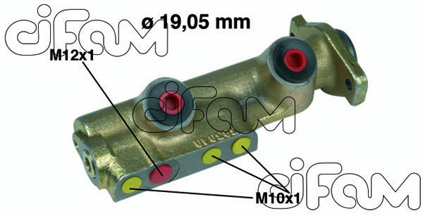CIFAM Главный тормозной цилиндр 202-080
