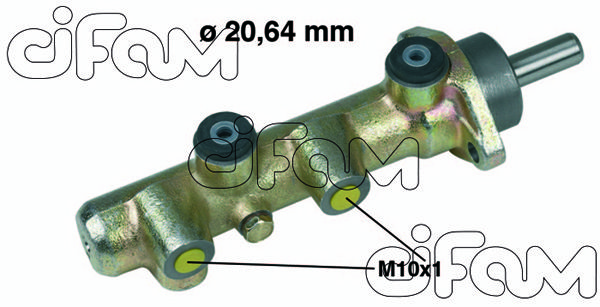 CIFAM pagrindinis cilindras, stabdžiai 202-092