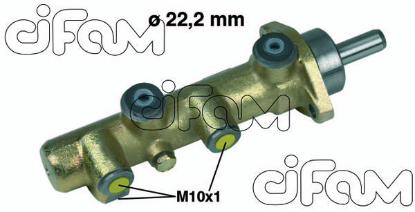 CIFAM pagrindinis cilindras, stabdžiai 202-130
