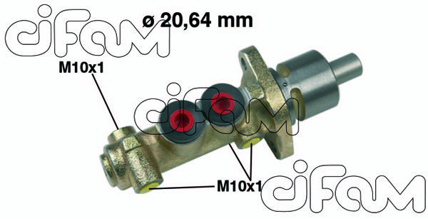 CIFAM pagrindinis cilindras, stabdžiai 202-149