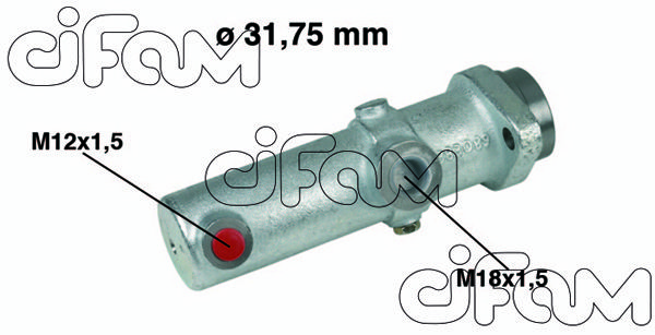 CIFAM pagrindinis cilindras, stabdžiai 202-151