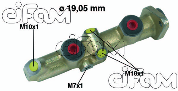 CIFAM Главный тормозной цилиндр 202-155