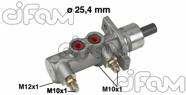 CIFAM Главный тормозной цилиндр 202-166