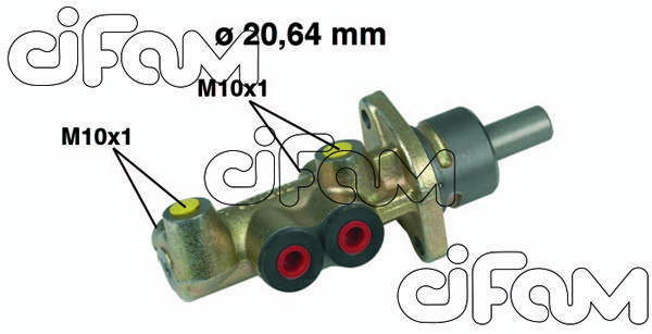 CIFAM pagrindinis cilindras, stabdžiai 202-221
