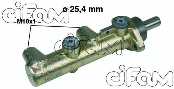 CIFAM pagrindinis cilindras, stabdžiai 202-236