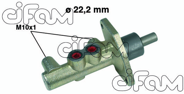CIFAM pagrindinis cilindras, stabdžiai 202-261