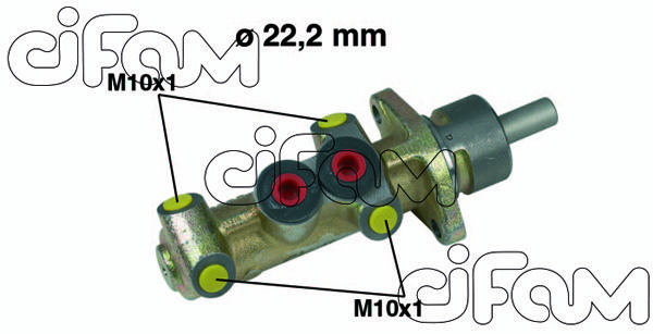 CIFAM pagrindinis cilindras, stabdžiai 202-264