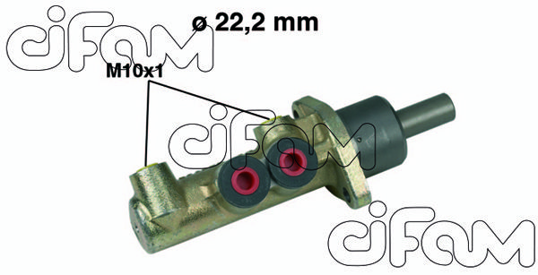 CIFAM pagrindinis cilindras, stabdžiai 202-291