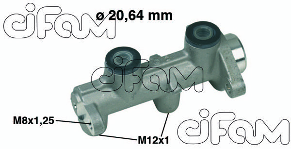 CIFAM pagrindinis cilindras, stabdžiai 202-307