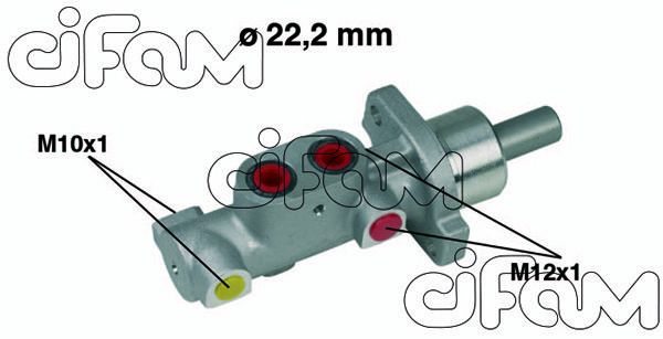 CIFAM pagrindinis cilindras, stabdžiai 202-359