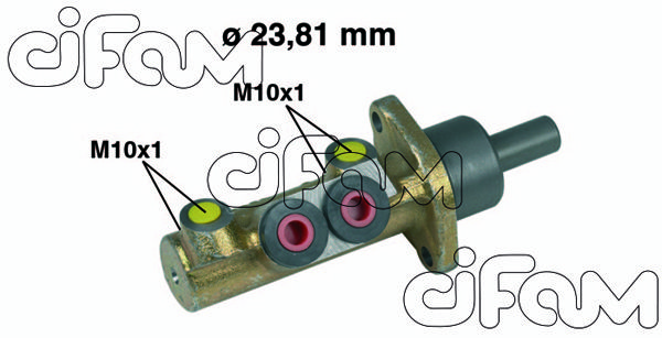 CIFAM Главный тормозной цилиндр 202-413