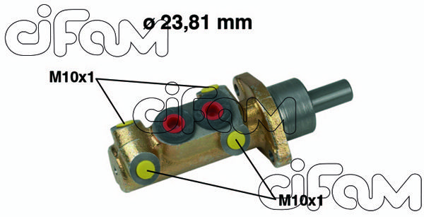 CIFAM pagrindinis cilindras, stabdžiai 202-419