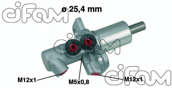 CIFAM Главный тормозной цилиндр 202-458