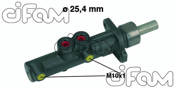 CIFAM Главный тормозной цилиндр 202-473