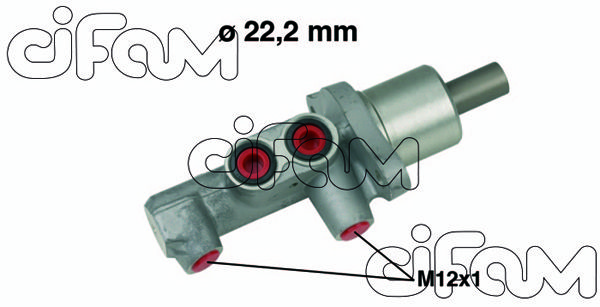 CIFAM pagrindinis cilindras, stabdžiai 202-484