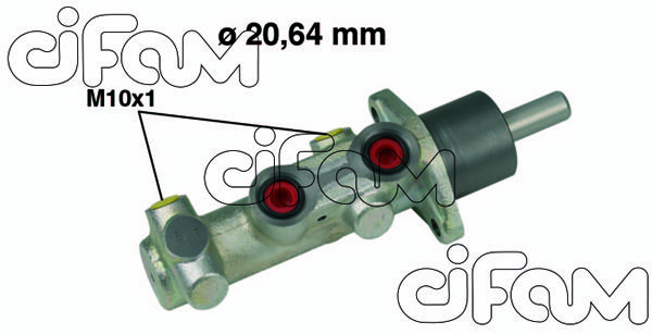 CIFAM pagrindinis cilindras, stabdžiai 202-523