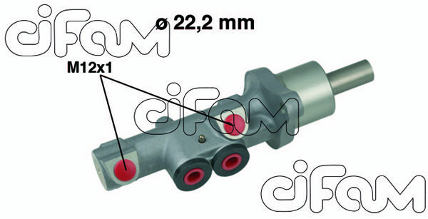 CIFAM pagrindinis cilindras, stabdžiai 202-534