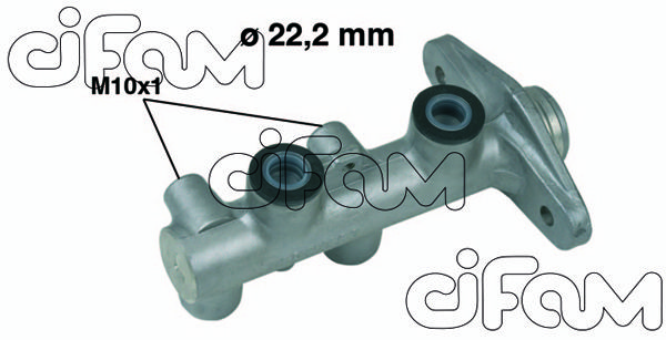 CIFAM Главный тормозной цилиндр 202-649