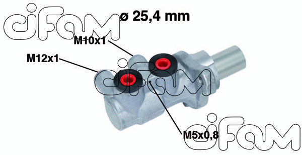 CIFAM Главный тормозной цилиндр 202-717