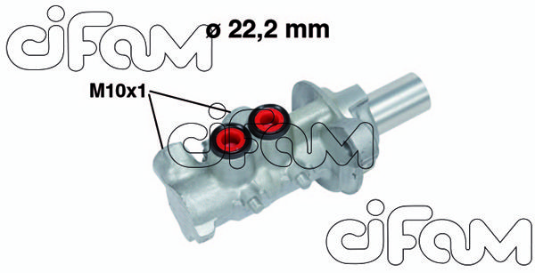 CIFAM Главный тормозной цилиндр 202-740