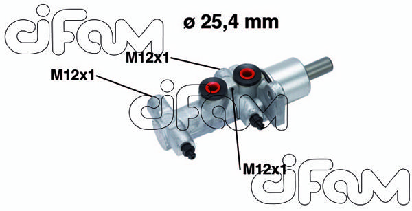CIFAM Главный тормозной цилиндр 202-766