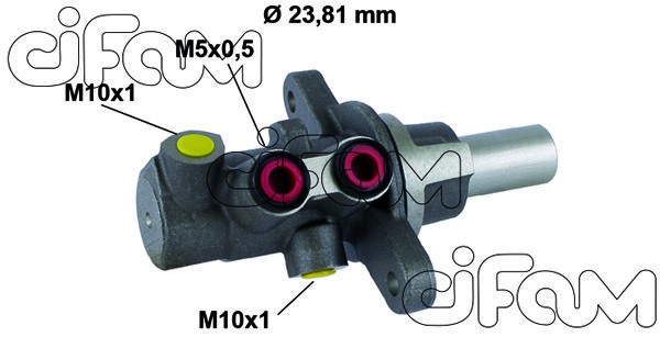 CIFAM Главный тормозной цилиндр 202-794