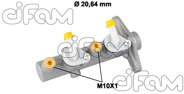 CIFAM Главный тормозной цилиндр 202-827