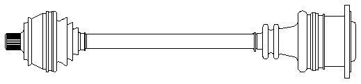 CIFAM Приводной вал 655-691