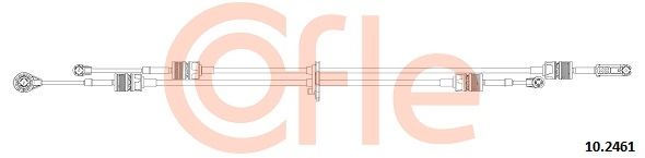 COFLE Трос, ступенчатая коробка передач 10.2461