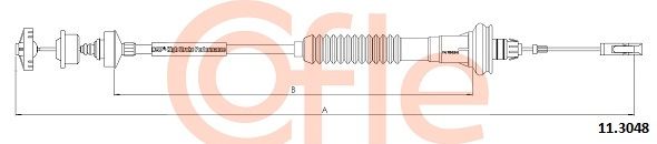COFLE Трос, управление сцеплением 11.3048