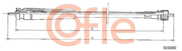 COFLE tachometro velenas 92.S03080