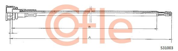 COFLE tachometro velenas 92.S31003