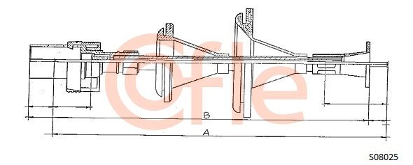 COFLE tachometro velenas S08025