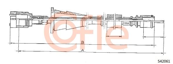 COFLE tachometro velenas S24061