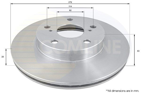 COMLINE Тормозной диск ADC0170V