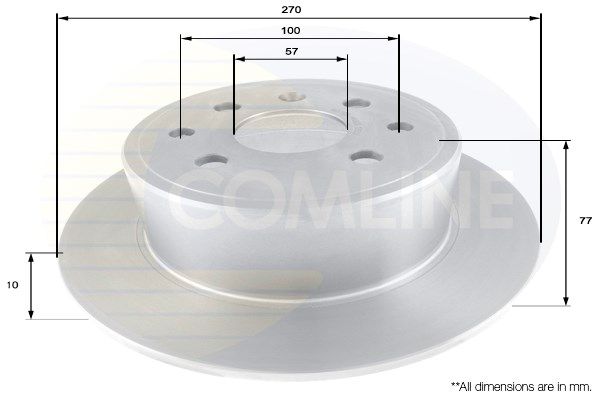 COMLINE Тормозной диск ADC1126